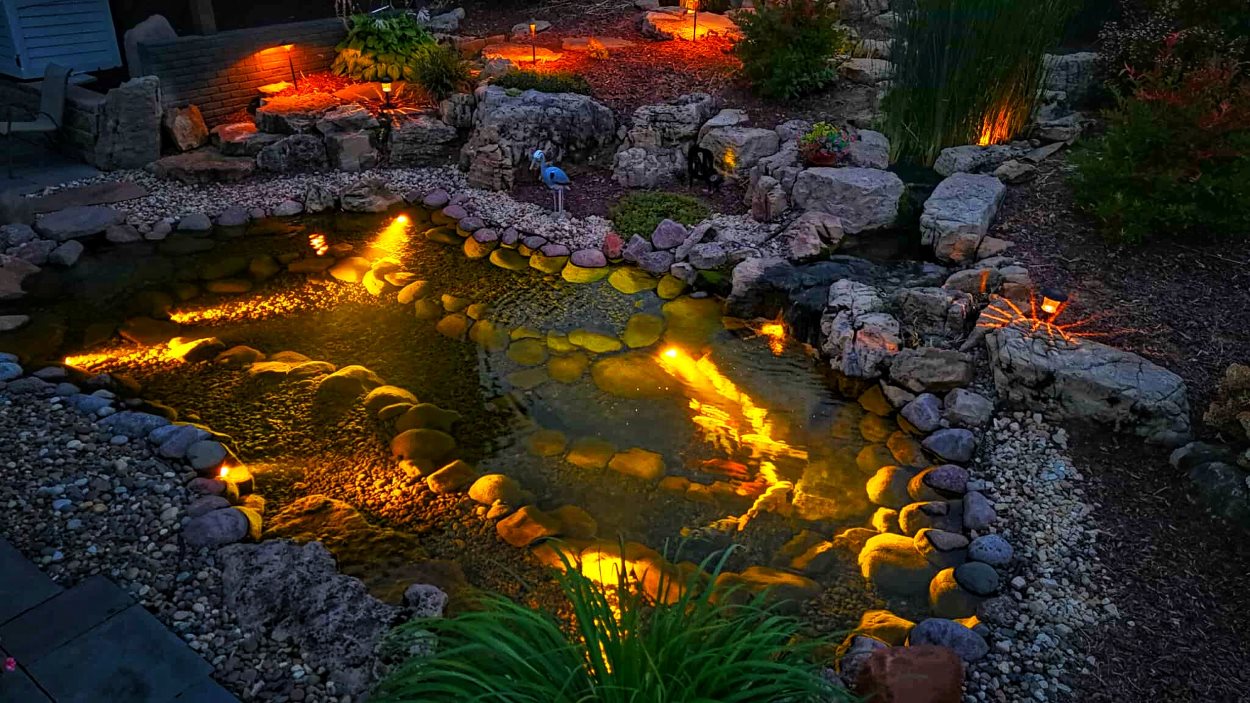 Outdoor Lighting - Eastern Iowa Landscape Services, LLC