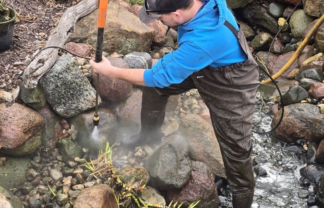 The Annual Awakening: Why the Spring Clean-Out is the Most Vital Service for Your Pond