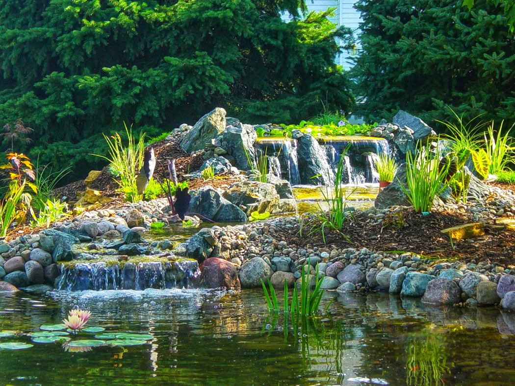 Pond Installation (16) Pond Installation - Eastern Iowa Landscape Services, LLC