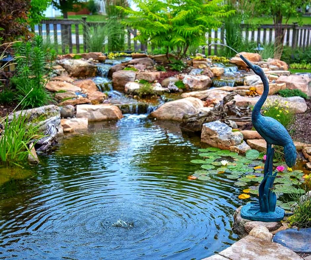 Pond Installation - Eastern Iowa Landscape Services, LLC