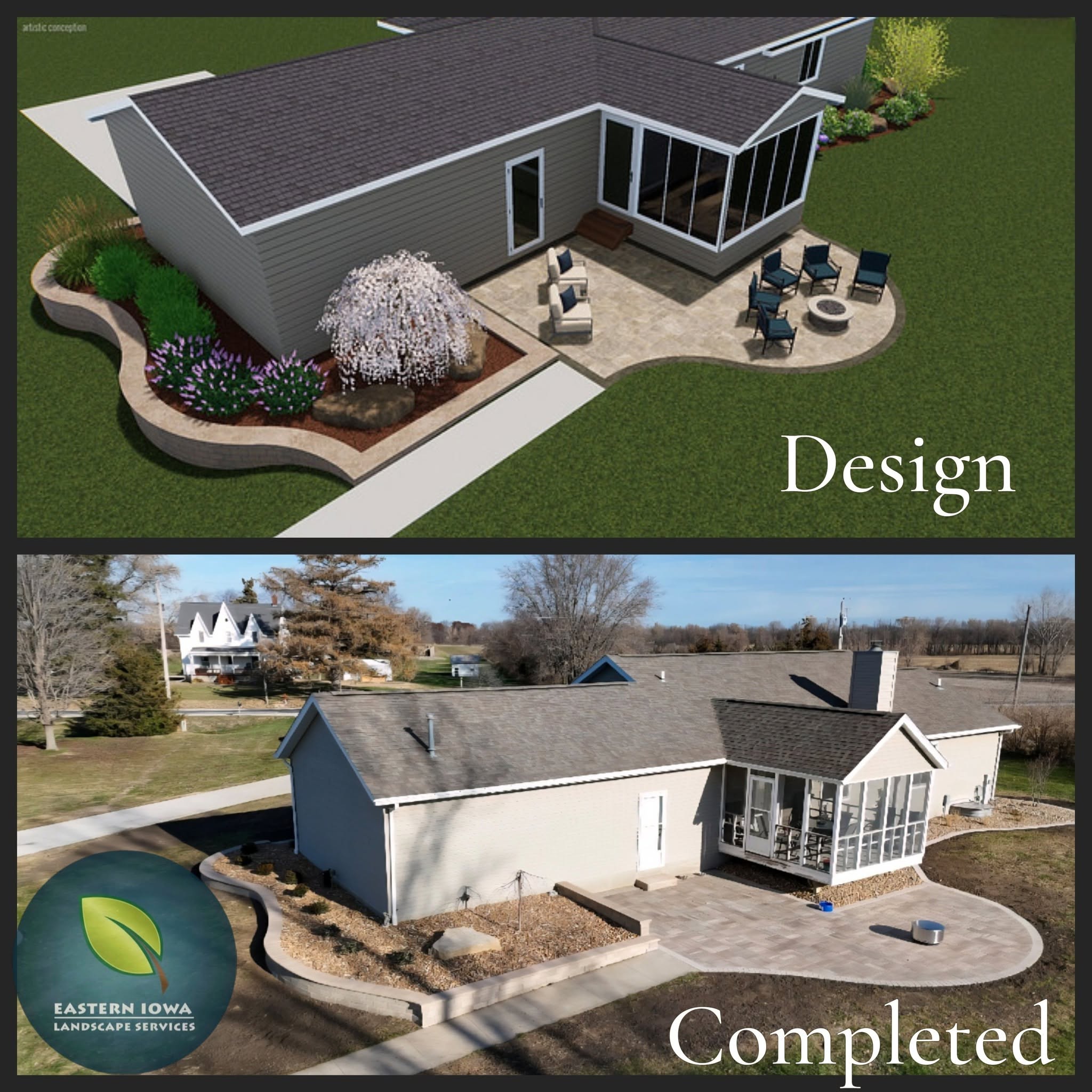 Patios & Walkways - Eastern Iowa Landscape Services, LLC